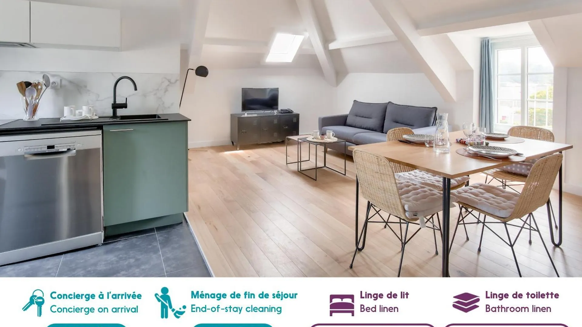 Apartamento 1Km Plage Du Prieure - Dinard- Cocon Pour 2